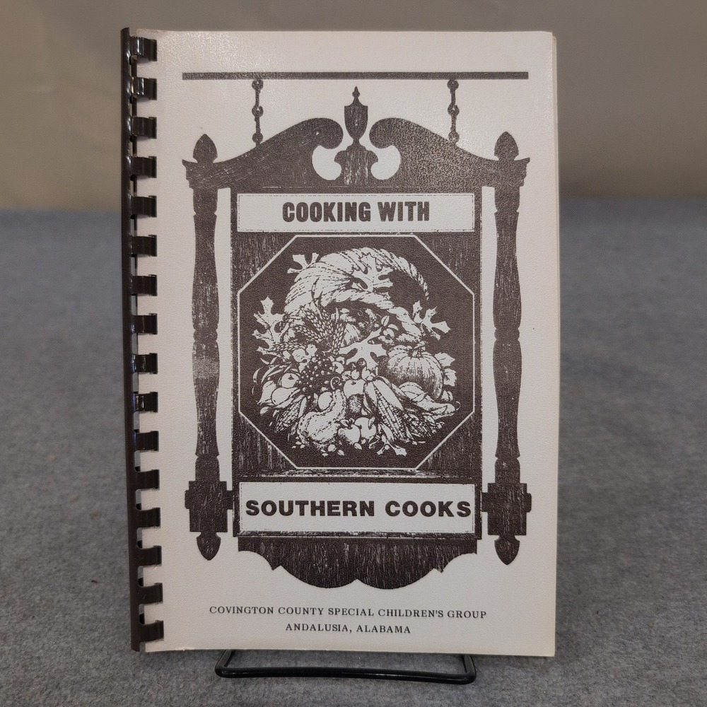 Cooking with Southern Cooks Alabama Community Cookbook Covington County VG+ - Picture 1 of 2